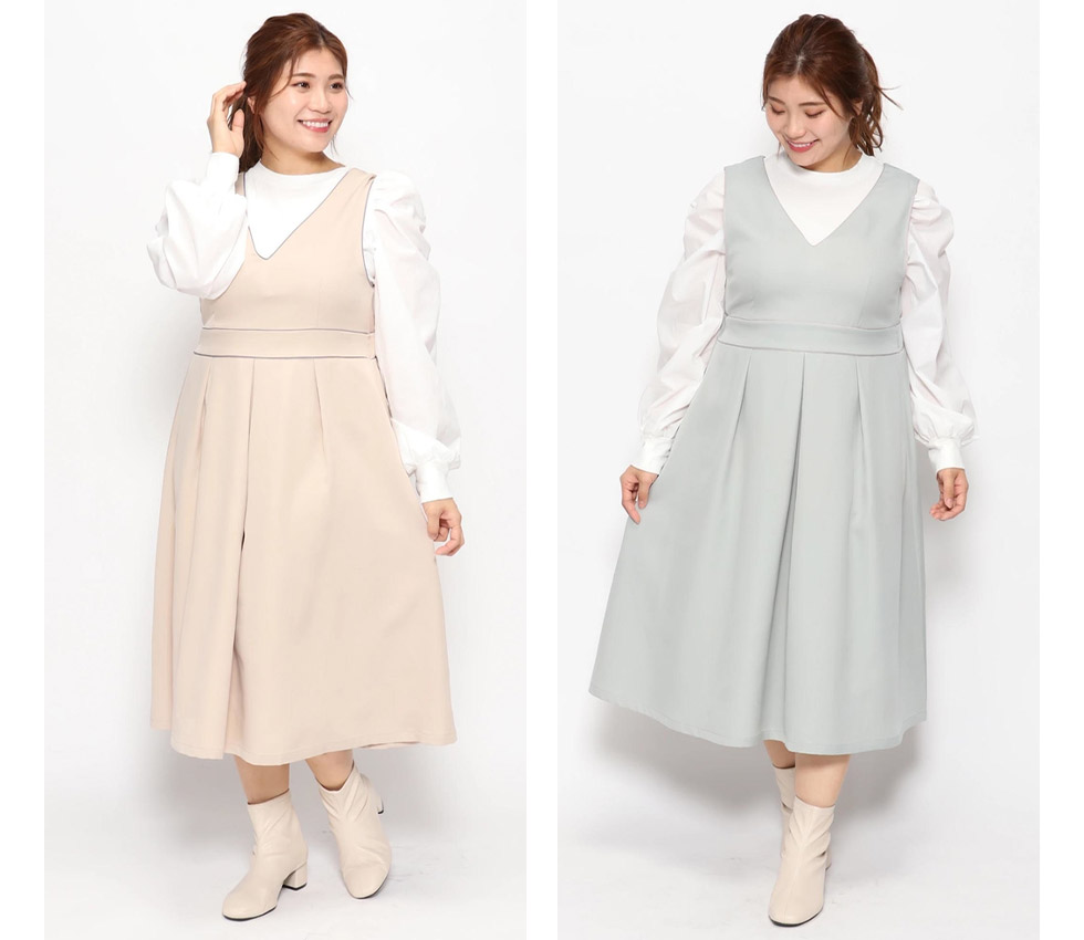 Early Spring 2021 大きいサイズのジャンスカセレクション