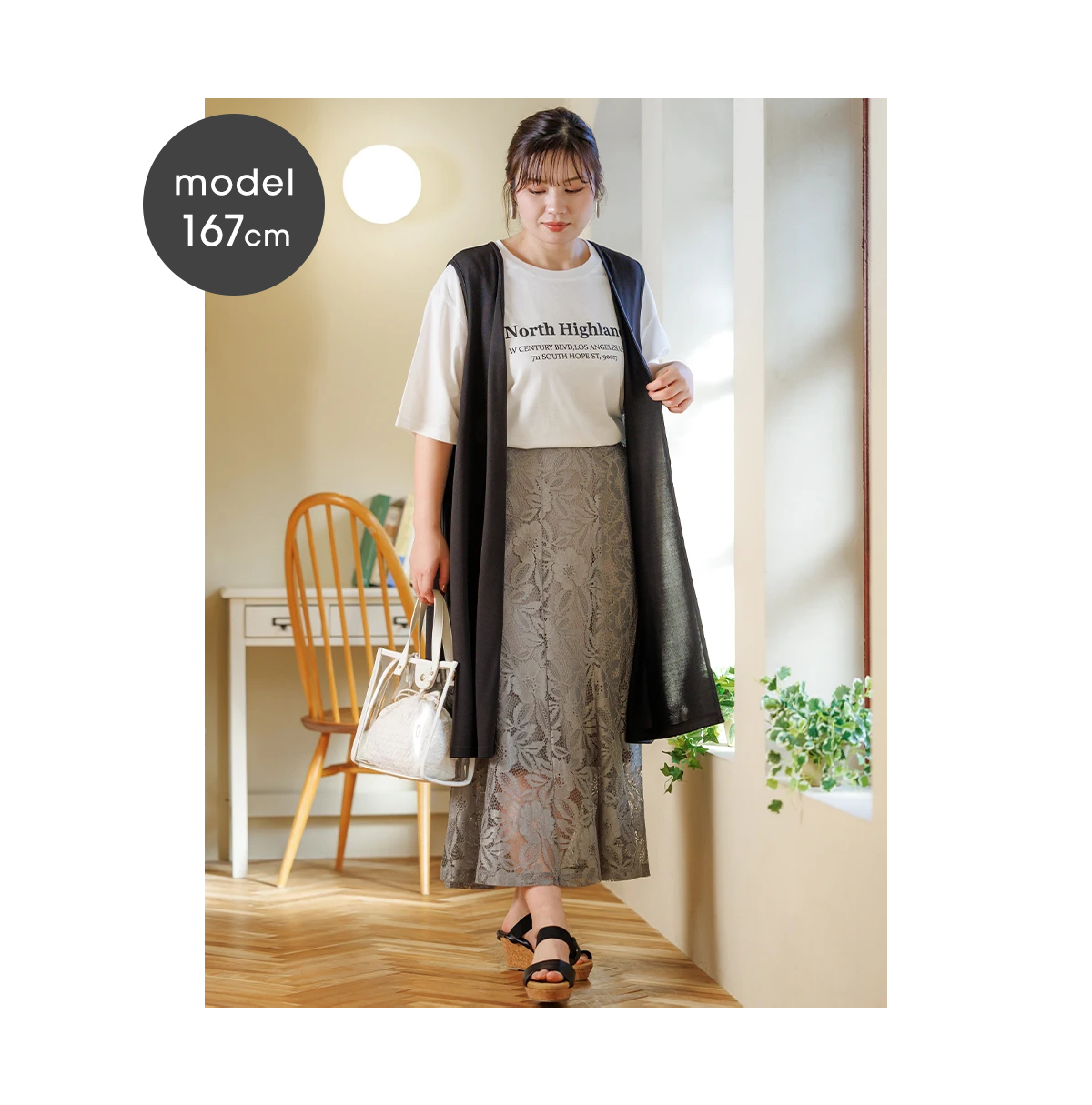 2024年最新版】ぽっちゃりさんの夏服コーデ。着痩せ&体型カバーできる 